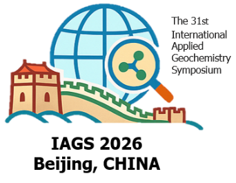 Official logo of the 31st International Applied Geochemistry Symposium, IAGS 2026, Beijing, China