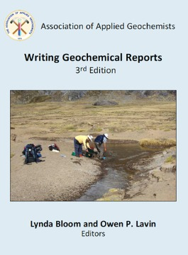 Cover of the Writing Geochemical Reports guide